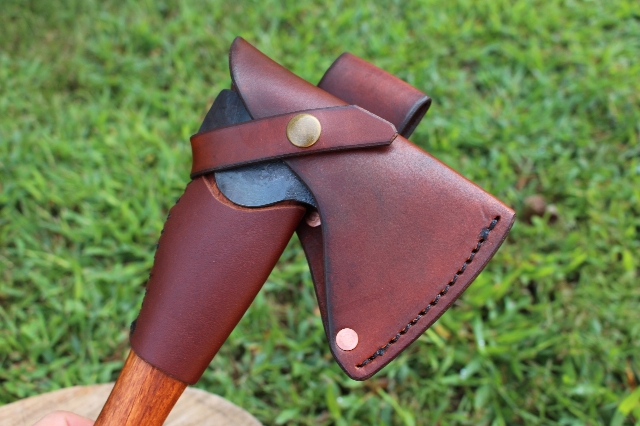 handmade, usa made, usa made axe, hatchet, chopping, wood chopping, outdoor, outdoorsman, survival, backwoodsman, hickory, axe made in america, axes made in the usa, ike bullington, wolf valley forge, valley forge, pack axe, back packing, camping, trail axe, hunting axe, trappers axe, camp axe, bush axe, belt axe, pack axe, leather shoulder rig, chopping axe, leather axe carrier, shoulder sling for axe, carpenter's axe, Wolf Valley Forge, Wolf Valley Forge axe release, Axe Wax, haversack, go bag, man purse, man bag, canvas bag, reenactor, reenacting, Trekker Axe, Axe Life