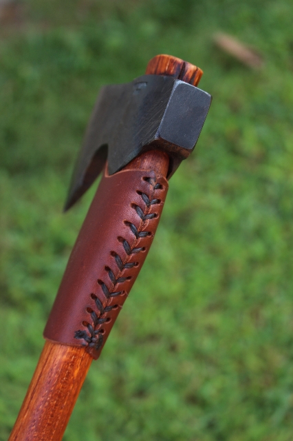 handmade, usa made, usa made axe, hatchet, chopping, wood chopping, outdoor, outdoorsman, survival, backwoodsman, hickory, axe made in america, axes made in the usa, ike bullington, wolf valley forge, valley forge, pack axe, back packing, camping, trail axe, hunting axe, trappers axe, camp axe, bush axe, belt axe, pack axe, leather shoulder rig, chopping axe, leather axe carrier, shoulder sling for axe, carpenter's axe, Wolf Valley Forge, Wolf Valley Forge axe release, Axe Wax, haversack, go bag, man purse, man bag, canvas bag, reenactor, reenacting, Trekker Axe, Axe Life