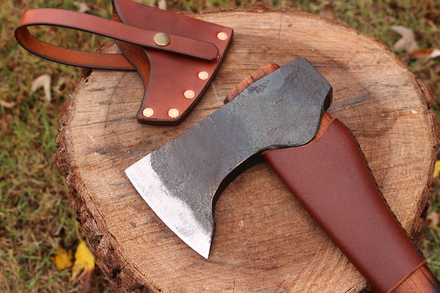 handmade, usa made, usa made axe, hatchet, chopping, wood 

chopping, outdoor, outdoorsman, survival, backwoodsman, hickory, 

axe made in america, axes made in the usa, ike bullington, wolf valley 

forge, valley forge, pack axe, back packing, camping, trail axe, 

hunting axe, trappers axe, camp axe, bush axe, belt axe, pack axe, 

leather shoulder rig, chopping axe, leather axe carrier, shoulder sling 

for axe, carpenter's axe, Wolf Valley Forge, Wolf Valley Forge axe 

release, Axe Wax, haversack, go bag, man purse, man bag, canvas 

bag, reenactor, reenacting, Trekker Axe, Axe Life, Splitting Wedge, 

Handforged Wedge