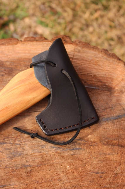 handmade, usa made, usa made axe, hatchet, chopping, wood chopping, outdoor, outdoorsman, survival, backwoodsman, hickory, axe made in america, axes made in the usa, ike bullington, wolf valley forge, valley forge, pack axe, back packing, camping, trail axe, hunting axe, trappers axe, camp axe, bush axe, belt axe, pack axe, leather shoulder rig, chopping axe, leather axe carrier, shoulder sling for axe, carpenter's axe, Wolf Valley Forge, Wolf Valley Forge axe release, Axe Wax, haversack, go bag, man purse, man bag, canvas bag, reenactor, reenacting, Trekker Axe, Axe Life, Splitting Wedge, Handforged Wedge