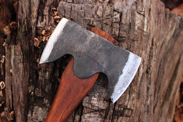 handmade, usa made, usa made axe, hatchet, chopping, wood chopping, outdoor, outdoorsman, survival, backwoodsman, hickory, axe made in america, axes made in the usa, ike bullington, wolf valley forge, valley forge, pack axe, back packing, camping, trail axe, hunting axe, trappers axe, camp axe, bush axe, belt axe, pack axe, leather shoulder rig, chopping axe, leather axe carrier, shoulder sling for axe, carpenter's axe, Wolf Valley Forge, Wolf Valley Forge axe release, Axe Wax, haversack, go bag, man purse, man bag, canvas bag, reenactor, reenacting, Trekker Axe, Axe Life, Splitting Wedge, Handforged Wedge