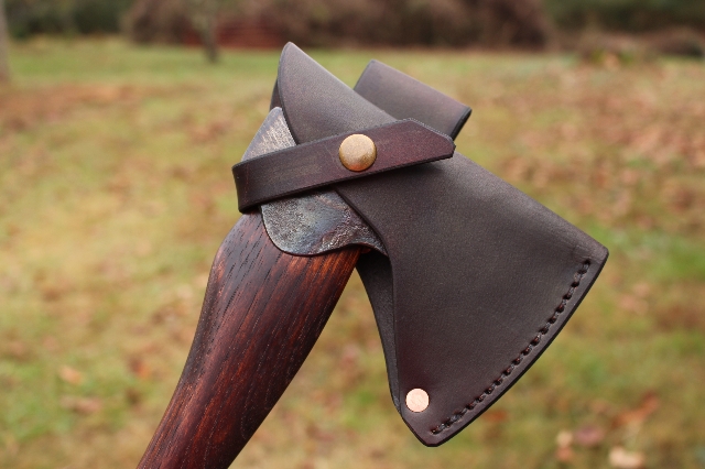 handmade, usa made, usa made axe, hatchet, chopping, wood chopping, outdoor, outdoorsman, survival, backwoodsman, hickory, axe made in america, axes made in the usa, ike bullington, wolf valley forge, valley forge, pack axe, back packing, camping, trail axe, hunting axe, trappers axe, camp axe, bush axe, belt axe, pack axe, leather shoulder rig, chopping axe, leather axe carrier, shoulder sling for axe, carpenter's axe, Wolf Valley Forge, Wolf Valley Forge axe release, Axe Wax, haversack, go bag, man purse, man bag, canvas bag, reenactor, reenacting, Trekker Axe, Axe Life, Splitting Wedge, Handforged Wedge