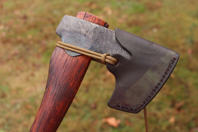 handmade, usa made, usa made axe, hatchet, chopping, wood chopping, outdoor, outdoorsman, survival, backwoodsman, hickory, axe made in america, axes made in the usa, ike bullington, wolf valley forge, valley forge, pack axe, back packing, camping, trail axe, hunting axe, trappers axe, camp axe, bush axe, belt axe, pack axe, leather shoulder rig, chopping axe, leather axe carrier, shoulder sling for axe, carpenter's axe, Wolf Valley Forge, Wolf Valley Forge axe release, Axe Wax, haversack, go bag, man purse, man bag, canvas bag, reenactor, reenacting, Trekker Axe, Axe Life, Splitting Wedge, Handforged Wedge