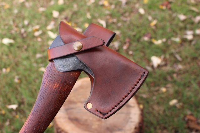 handmade, usa made, usa made axe, hatchet, chopping, wood chopping, outdoor, outdoorsman, survival, backwoodsman, hickory, axe made in america, axes made in the usa, ike bullington, wolf valley forge, valley forge, pack axe, back packing, camping, trail axe, hunting axe, trappers axe, camp axe, bush axe, belt axe, pack axe, leather shoulder rig, chopping axe, leather axe carrier, shoulder sling for axe, carpenter's axe, Wolf Valley Forge, Wolf Valley Forge axe release, Axe Wax, haversack, go bag, man purse, man bag, canvas bag, reenactor, reenacting, Trekker Axe, Axe Life, Splitting Wedge, Handforged Wedge