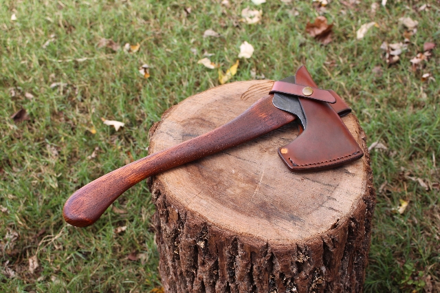 handmade, usa made, usa made axe, hatchet, chopping, wood chopping, outdoor, outdoorsman, survival, backwoodsman, hickory, axe made in america, axes made in the usa, ike bullington, wolf valley forge, valley forge, pack axe, back packing, camping, trail axe, hunting axe, trappers axe, camp axe, bush axe, belt axe, pack axe, leather shoulder rig, chopping axe, leather axe carrier, shoulder sling for axe, carpenter's axe, Wolf Valley Forge, Wolf Valley Forge axe release, Axe Wax, haversack, go bag, man purse, man bag, canvas bag, reenactor, reenacting, Trekker Axe, Axe Life, Splitting Wedge, Handforged Wedge