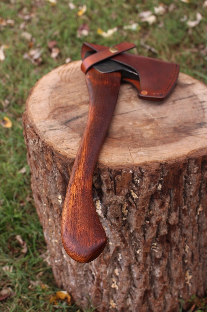 handmade, usa made, usa made axe, hatchet, chopping, wood chopping, outdoor, outdoorsman, survival, backwoodsman, hickory, axe made in america, axes made in the usa, ike bullington, wolf valley forge, valley forge, pack axe, back packing, camping, trail axe, hunting axe, trappers axe, camp axe, bush axe, belt axe, pack axe, leather shoulder rig, chopping axe, leather axe carrier, shoulder sling for axe, carpenter's axe, Wolf Valley Forge, Wolf Valley Forge axe release, Axe Wax, haversack, go bag, man purse, man bag, canvas bag, reenactor, reenacting, Trekker Axe, Axe Life, Splitting Wedge, Handforged Wedge