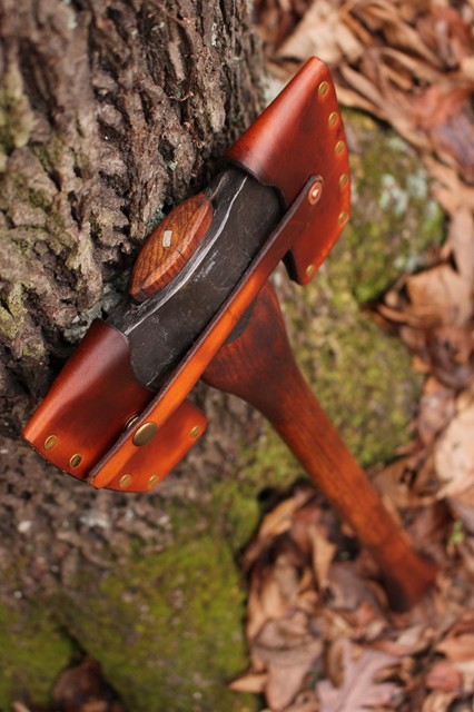 handmade, usa made, usa made axe, hatchet, chopping, wood chopping, outdoor, outdoorsman, survival, backwoodsman, hickory, axe made in america, axes made in the usa, ike bullington, wolf valley forge, valley forge, pack axe, back packing, camping, trail axe, hunting axe, trappers axe, camp axe, bush axe, belt axe, pack axe, leather shoulder rig, chopping axe, leather axe carrier, shoulder sling for axe, carpenter's axe, Wolf Valley Forge, Wolf Valley Forge axe release, Axe Wax, haversack, go bag, man purse, man bag, canvas bag, reenactor, reenacting, Trekker Axe, Axe Life, Splitting Wedge, Handforged Wedge