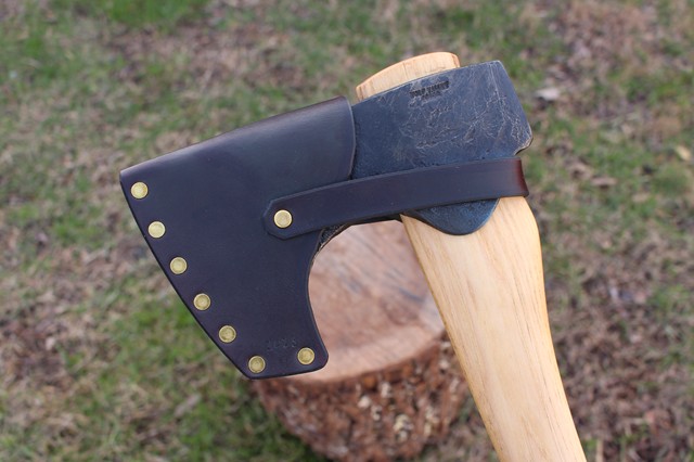 handmade, usa made, usa made axe, hatchet, chopping, wood chopping, outdoor, outdoorsman, survival, backwoodsman, hickory, axe made in america, axes made in the usa, ike bullington, wolf valley forge, valley forge, pack axe, back packing, camping, trail axe, hunting axe, trappers axe, camp axe, bush axe, belt axe, pack axe, leather shoulder rig, chopping axe, leather axe carrier, shoulder sling for axe, carpenter's axe, Wolf Valley Forge, Wolf Valley Forge axe release, Axe Wax, haversack, go bag, man purse, man bag, canvas bag, reenactor, reenacting, Trekker Axe, Axe Life, Splitting Wedge, Handforged Wedge