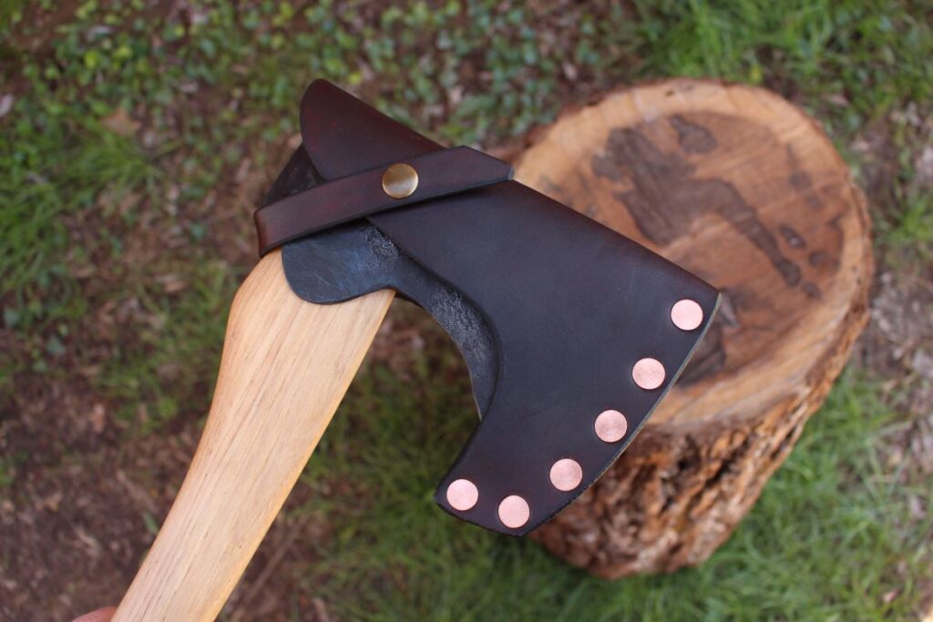 handmade, usa made, usa made axe, hatchet, chopping, wood chopping, outdoor, outdoorsman, survival, backwoodsman, hickory, axe made in america, axes made in the usa, ike bullington, wolf valley forge, valley forge, pack axe, back packing, camping, trail axe, hunting axe, trappers axe, camp axe, bush axe, belt axe, pack axe, leather shoulder rig, chopping axe, leather axe carrier, shoulder sling for axe, carpenter's axe, Wolf Valley Forge, Wolf Valley Forge axe release, Axe Wax, haversack, go bag, man purse, man bag, canvas bag, reenactor, reenacting, Trekker Axe, Axe Life, Splitting Wedge, Handforged Wedge