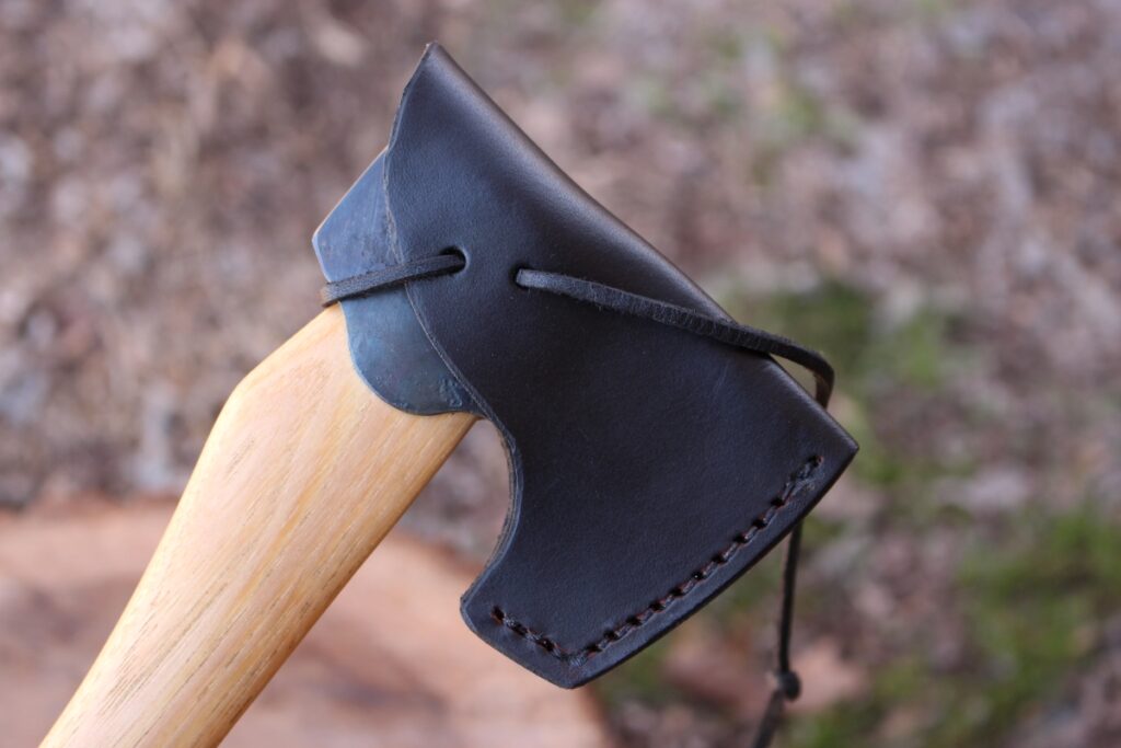 handmade, usa made, usa made axe, hatchet, chopping, wood chopping, outdoor, outdoorsman, survival, backwoodsman, hickory, axe made in america, axes made in the usa, ike bullington, wolf valley forge, valley forge, pack axe, back packing, camping, trail axe, hunting axe, trappers axe, camp axe, bush axe, belt axe, pack axe, leather shoulder rig, chopping axe, leather axe carrier, shoulder sling for axe, carpenter's axe, Wolf Valley Forge, Wolf Valley Forge axe release, Axe Wax, haversack, go bag, man purse, man bag, canvas bag, reenactor, reenacting, Trekker Axe, Axe Life, Splitting Wedge, Handforged Wedge