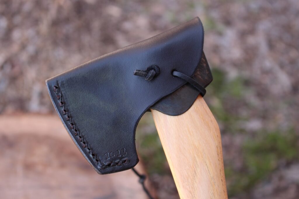 handmade, usa made, usa made axe, hatchet, chopping, wood chopping, outdoor, outdoorsman, survival, backwoodsman, hickory, axe made in america, axes made in the usa, ike bullington, wolf valley forge, valley forge, pack axe, back packing, camping, trail axe, hunting axe, trappers axe, camp axe, bush axe, belt axe, pack axe, leather shoulder rig, chopping axe, leather axe carrier, shoulder sling for axe, carpenter's axe, Wolf Valley Forge, Wolf Valley Forge axe release, Axe Wax, haversack, go bag, man purse, man bag, canvas bag, reenactor, reenacting, Trekker Axe, Axe Life, Splitting Wedge, Handforged Wedge