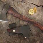 Chocolate Brown Trail Axe with Lanyard