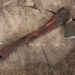 Chocolate Brown Trail Axe with Lanyard