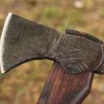 Chocolate Brown Trail Axe with Lanyard