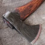 Dark Brown 15-Inch Trail Axe