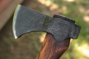 handforged axes, wolf valley forge, made in the usa, Ike Bullington, camping, outdoorsman, backwoodsman, handmade axe, hatchet, usa made axes, axes, hunting axe, handmade, usa made, usa made axe, hatchet, chopping, wood chopping, outdoor, outdoorsman, survival, backwoodsman, hickory, axe made in amera, axes made in the usa, ike bullington, isaac bullington, wolf valley forge, valley forge, pack axe, back packing, camping, trail axe, hunting axe, trappers axe, camp axe, bush axe, belt axe, pack axe, leather shoulder rig, chopping axe, leather axe carrier, shoulder sling for axe