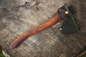 handforged axes, wolf valley forge, made in the usa, Ike Bullington, camping, outdoorsman, backwoodsman, handmade axe, hatchet, usa made axes, axes, hunting axe, handmade, usa made, usa made axe, hatchet, chopping, wood chopping, outdoor, outdoorsman, survival, backwoodsman, hickory, axe made in amera, axes made in the usa, ike bullington, isaac bullington, wolf valley forge, valley forge, pack axe, back packing, camping, trail axe, hunting axe, trappers axe, camp axe, bush axe, belt axe, pack axe, leather shoulder rig, chopping axe, leather axe carrier, shoulder sling for axe