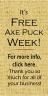 Axe Puck Week