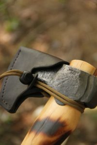 handmade, usa made, usa made axe, hatchet, chopping, wood chopping, outdoor, outdoorsman, survival, backwoodsman, hickory, axe made in america, axes made in the usa, ike bullington, isaac bullington, wolf valley forge, valley forge, pack axe, back packing, camping, trail axe, hunting axe, trappers axe, camp axe, bush axe, belt axe, pack axe, leather shoulder rig, chopping axe, leather axe carrier, shoulder sling for axe, carpenter's axe, Wolf Valley Forge, Wolf Valley Forge axe release, Axe Wax