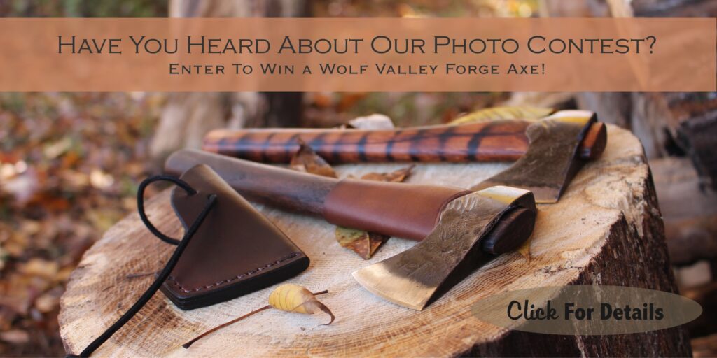 handmade, usa made, usa made axe, hatchet, chopping, wood chopping, outdoor, outdoorsman, survival, backwoodsman, hickory, axe made in america, axes made in the usa, ike bullington, wolf valley forge, valley forge, pack axe, back packing, camping, trail axe, hunting axe, trappers axe, camp axe, bush axe, belt axe, pack axe, leather shoulder rig, chopping axe, leather axe carrier, shoulder sling for axe, carpenter's axe, Wolf Valley Forge, Wolf Valley Forge axe release, Axe Wax, haversack, go bag, man purse, man bag, canvas bag, reenactor, reenacting, Trekker Axe, Axe Life