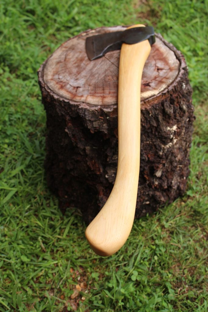 handmade, usa made, usa made axe, hatchet, chopping, wood chopping, outdoor, outdoorsman, survival, backwoodsman, hickory, axe made in america, axes made in the usa, ike bullington, wolf valley forge, valley forge, pack axe, back packing, camping, trail axe, hunting axe, trappers axe, camp axe, bush axe, belt axe, pack axe, leather shoulder rig, chopping axe, leather axe carrier, shoulder sling for axe, carpenter's axe, Wolf Valley Forge, Wolf Valley Forge axe release, Axe Wax, haversack, go bag, man purse, man bag, canvas bag, reenactor, reenacting, Trekker Axe, Axe Life, Splitting Wedge, Handforged Wedge