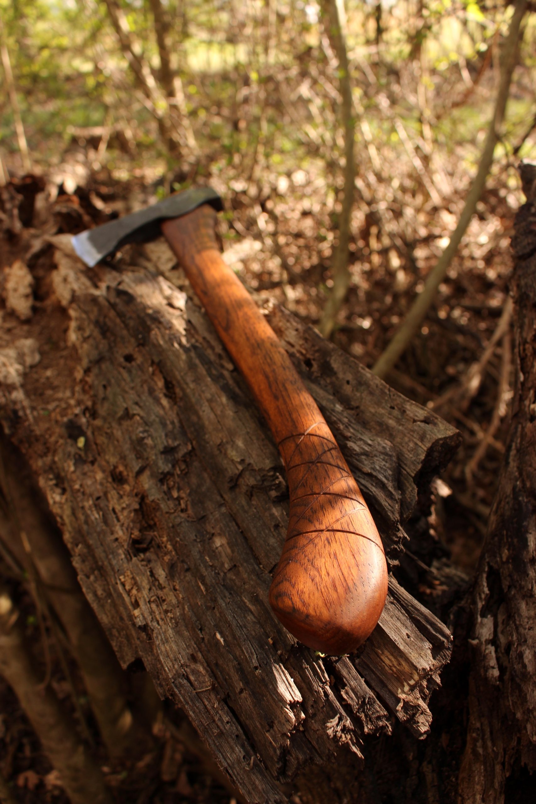 handmade, usa made, usa made axe, hatchet, chopping, wood chopping, outdoor, outdoorsman, survival, backwoodsman, hickory, axe made in america, axes made in the usa, ike bullington, wolf valley forge, valley forge, pack axe, back packing, camping, trail axe, hunting axe, trappers axe, camp axe, bush axe, belt axe, pack axe, leather shoulder rig, chopping axe, leather axe carrier, shoulder sling for axe, carpenter's axe, Wolf Valley Forge, Wolf Valley Forge axe release, Axe Wax, haversack, go back, man purse, man bag, canvas bag, reenactor, reenacting, Trekker Axe