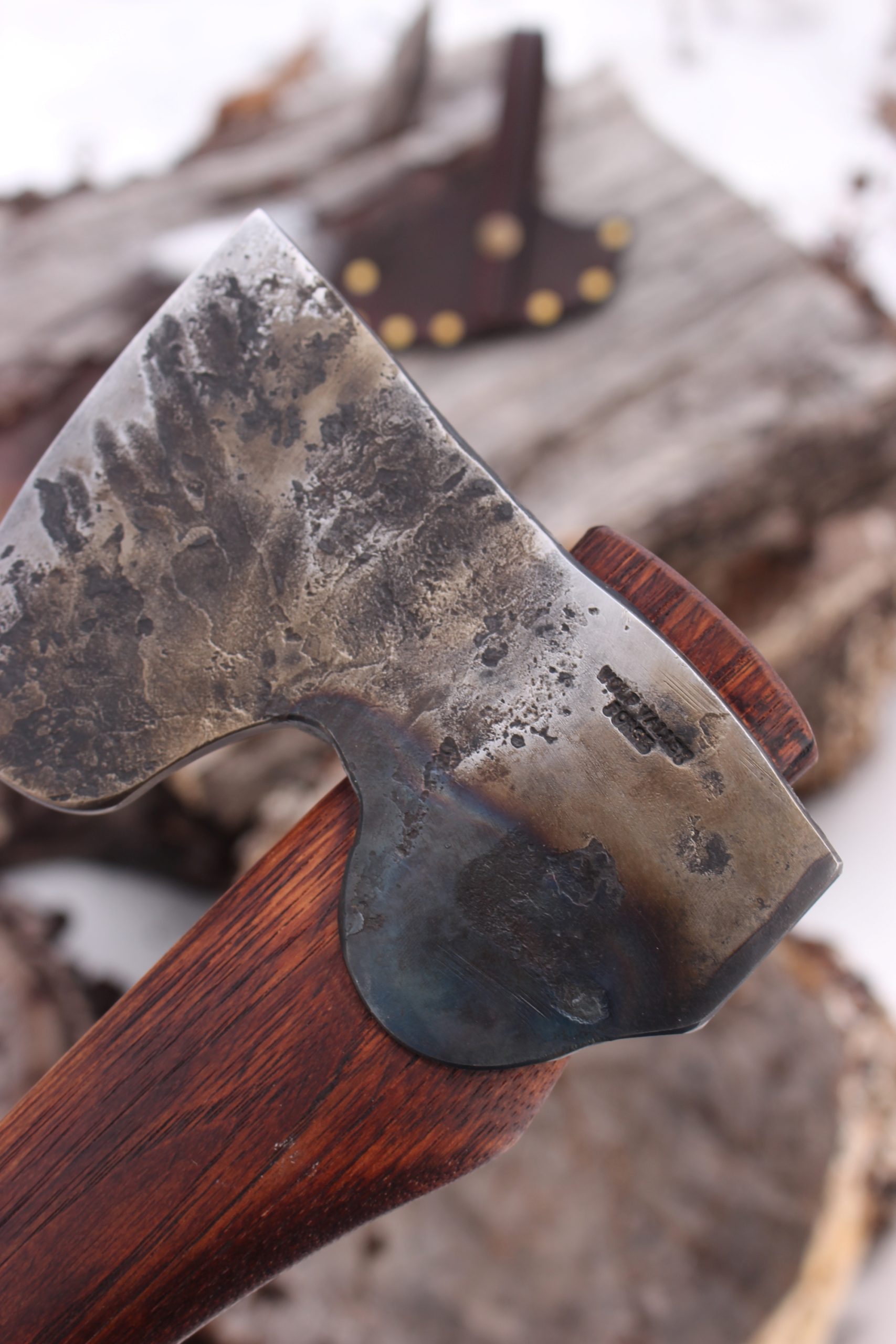 handmade, usa made, usa made axe, hatchet, chopping, wood chopping, outdoor, outdoorsman, survival, backwoodsman, hickory, axe made in america, axes made in the usa, ike bullington, wolf valley forge, valley forge, pack axe, back packing, camping, trail axe, hunting axe, trappers axe, camp axe, bush axe, belt axe, pack axe, leather shoulder rig, chopping axe, leather axe carrier, shoulder sling for axe, carpenter's axe, Wolf Valley Forge, Wolf Valley Forge axe release, Axe Wax, haversack, go back, man purse, man bag, canvas bag, reenactor, reenacting, Trekker Axe, Axe Life