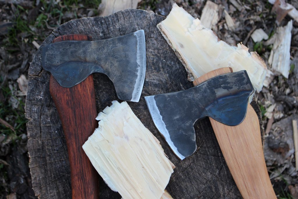 handmade, usa made, usa made axe, hatchet, chopping, wood chopping, outdoor, outdoorsman, survival, backwoodsman, hickory, axe made in america, axes made in the usa, ike bullington, wolf valley forge, valley forge, pack axe, back packing, camping, trail axe, hunting axe, trappers axe, camp axe, bush axe, belt axe, pack axe, leather shoulder rig, chopping axe, leather axe carrier, shoulder sling for axe, carpenter's axe, Wolf Valley Forge, Wolf Valley Forge axe release, Axe Wax, haversack, go bag, man purse, man bag, canvas bag, reenactor, reenacting, Trekker Axe, Axe Life, Splitting Wedge, Handforged Wedge