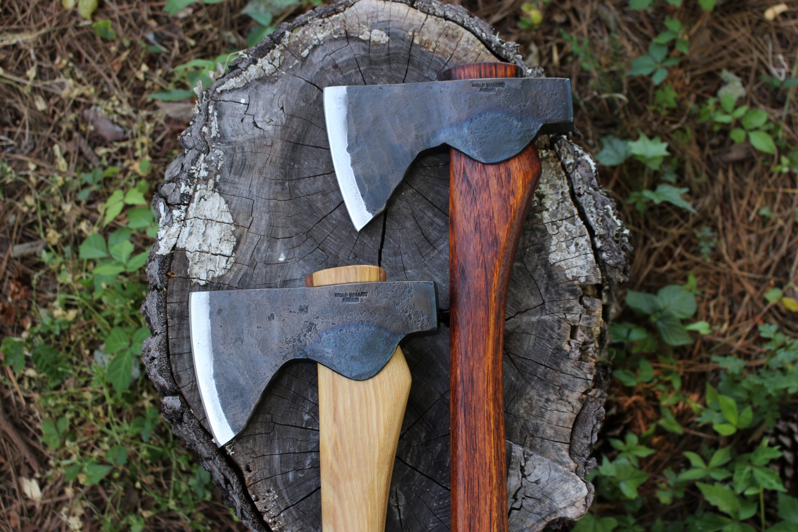 handmade, usa made, usa made axe, hatchet, chopping, wood chopping, outdoor, outdoorsman, survival, backwoodsman, hickory, axe made in america, axes made in the usa, ike bullington, wolf valley forge, valley forge, pack axe, back packing, camping, trail axe, hunting axe, trappers axe, camp axe, bush axe, belt axe, pack axe, leather shoulder rig, chopping axe, leather axe carrier, shoulder sling for axe, carpenter's axe, Wolf Valley Forge, Wolf Valley Forge axe release, Axe Wax, haversack, go back, man purse, man bag, canvas bag, reenactor, reenacting, The Trekker