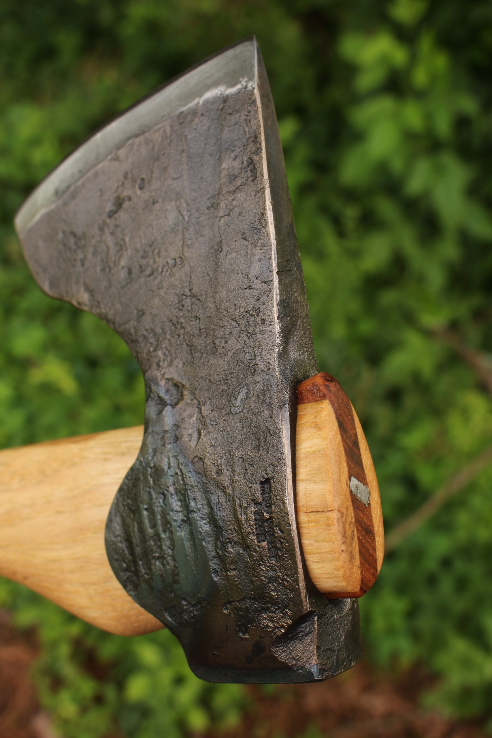 handmade, usa made, usa made axe, hatchet, chopping, wood chopping, outdoor, outdoorsman, survival, backwoodsman, hickory, axe made in america, axes made in the usa, ike bullington, wolf valley forge, valley forge, pack axe, back packing, camping, trail axe, hunting axe, trappers axe, camp axe, bush axe, belt axe, pack axe, leather shoulder rig, chopping axe, leather axe carrier, shoulder sling for axe, carpenter's axe, Wolf Valley Forge, Wolf Valley Forge axe release, Axe Wax, haversack, go back, man purse, man bag, canvas bag, reenactor, reenacting, Trekker Axe