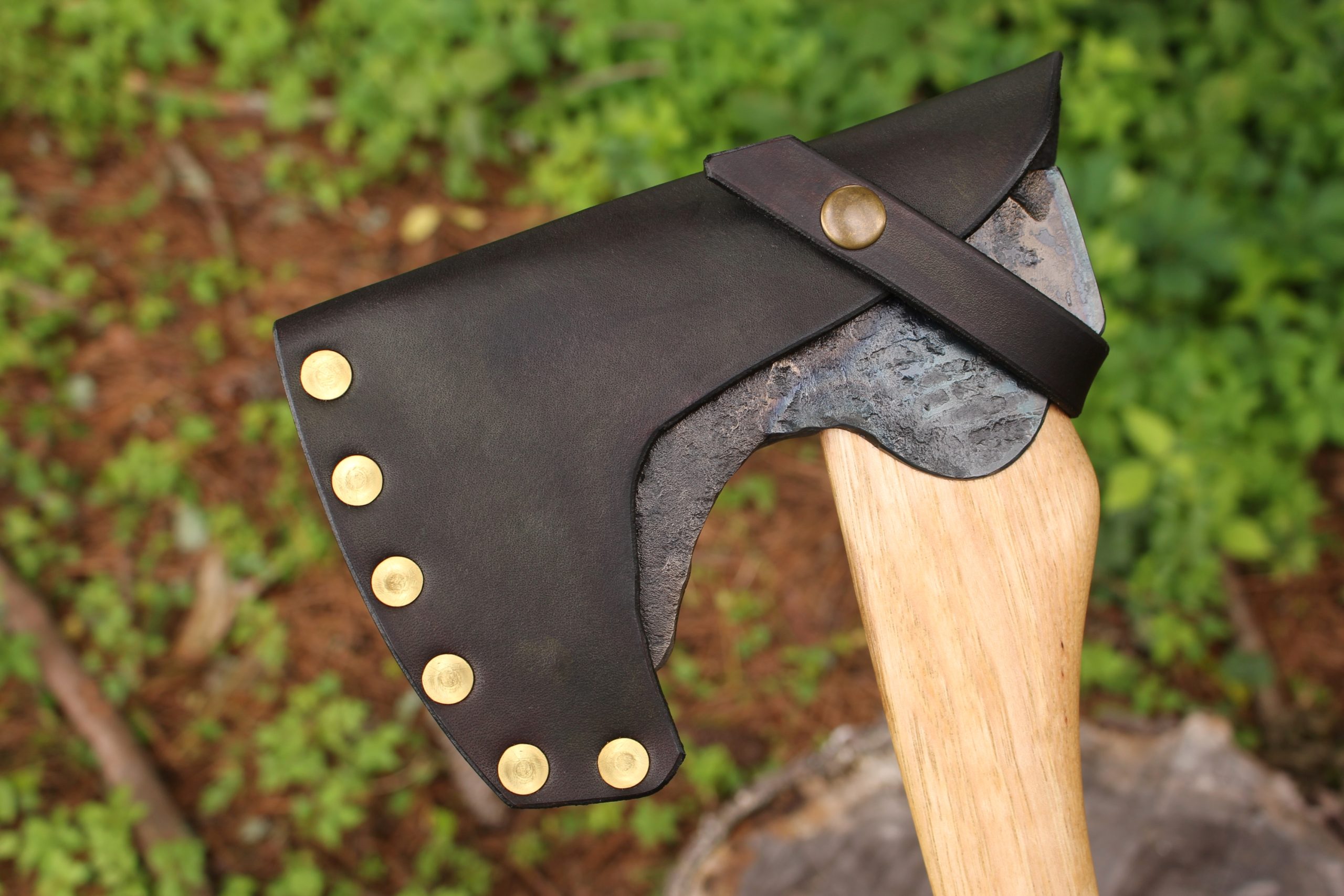 handmade, usa made, usa made axe, hatchet, chopping, wood chopping, outdoor, outdoorsman, survival, backwoodsman, hickory, axe made in america, axes made in the usa, ike bullington, wolf valley forge, valley forge, pack axe, back packing, camping, trail axe, hunting axe, trappers axe, camp axe, bush axe, belt axe, pack axe, leather shoulder rig, chopping axe, leather axe carrier, shoulder sling for axe, carpenter's axe, Wolf Valley Forge, Wolf Valley Forge axe release, Axe Wax, haversack, go back, man purse, man bag, canvas bag, reenactor, reenacting, Trekker Axe