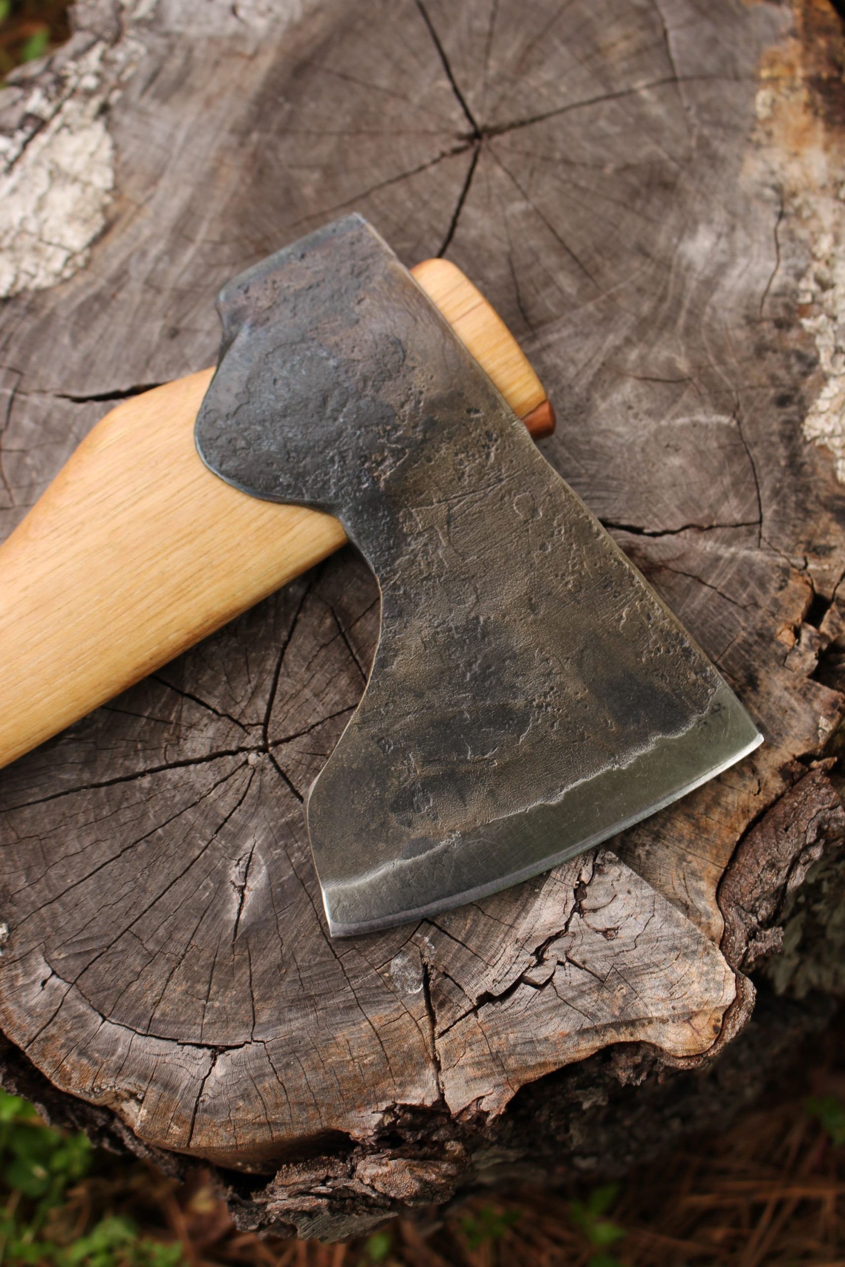 handmade, usa made, usa made axe, hatchet, chopping, wood chopping, outdoor, outdoorsman, survival, backwoodsman, hickory, axe made in america, axes made in the usa, ike bullington, wolf valley forge, valley forge, pack axe, back packing, camping, trail axe, hunting axe, trappers axe, camp axe, bush axe, belt axe, pack axe, leather shoulder rig, chopping axe, leather axe carrier, shoulder sling for axe, carpenter's axe, Wolf Valley Forge, Wolf Valley Forge axe release, Axe Wax, haversack, go back, man purse, man bag, canvas bag, reenactor, reenacting, Trekker Axe