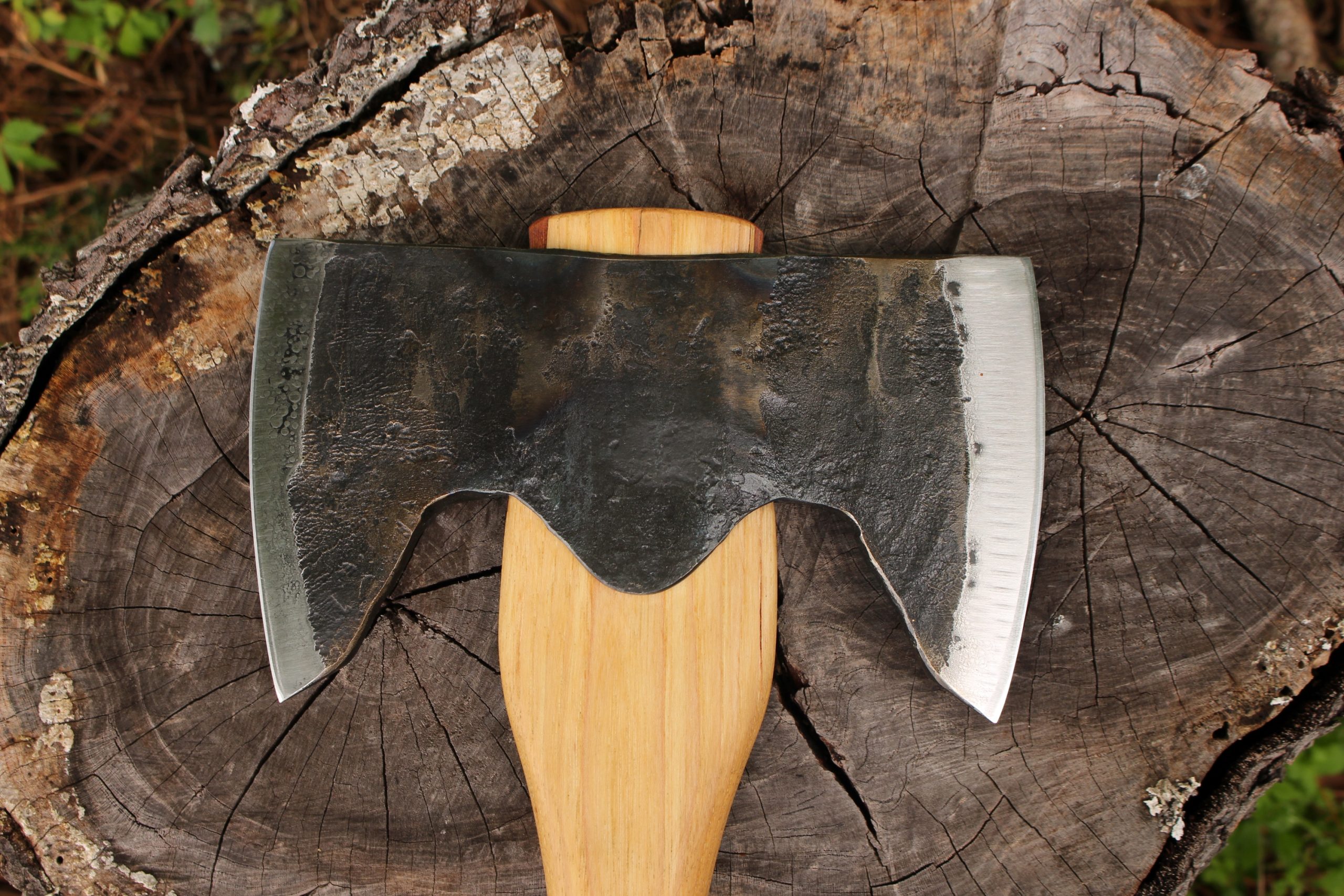 handmade, usa made, usa made axe, hatchet, chopping, wood chopping, outdoor, outdoorsman, survival, backwoodsman, hickory, axe made in america, axes made in the usa, ike bullington, wolf valley forge, valley forge, pack axe, back packing, camping, trail axe, hunting axe, trappers axe, camp axe, bush axe, belt axe, pack axe, leather shoulder rig, chopping axe, leather axe carrier, shoulder sling for axe, carpenter's axe, Wolf Valley Forge, Wolf Valley Forge axe release, Axe Wax, haversack, go back, man purse, man bag, canvas bag, reenactor, reenacting, Trekker Axe