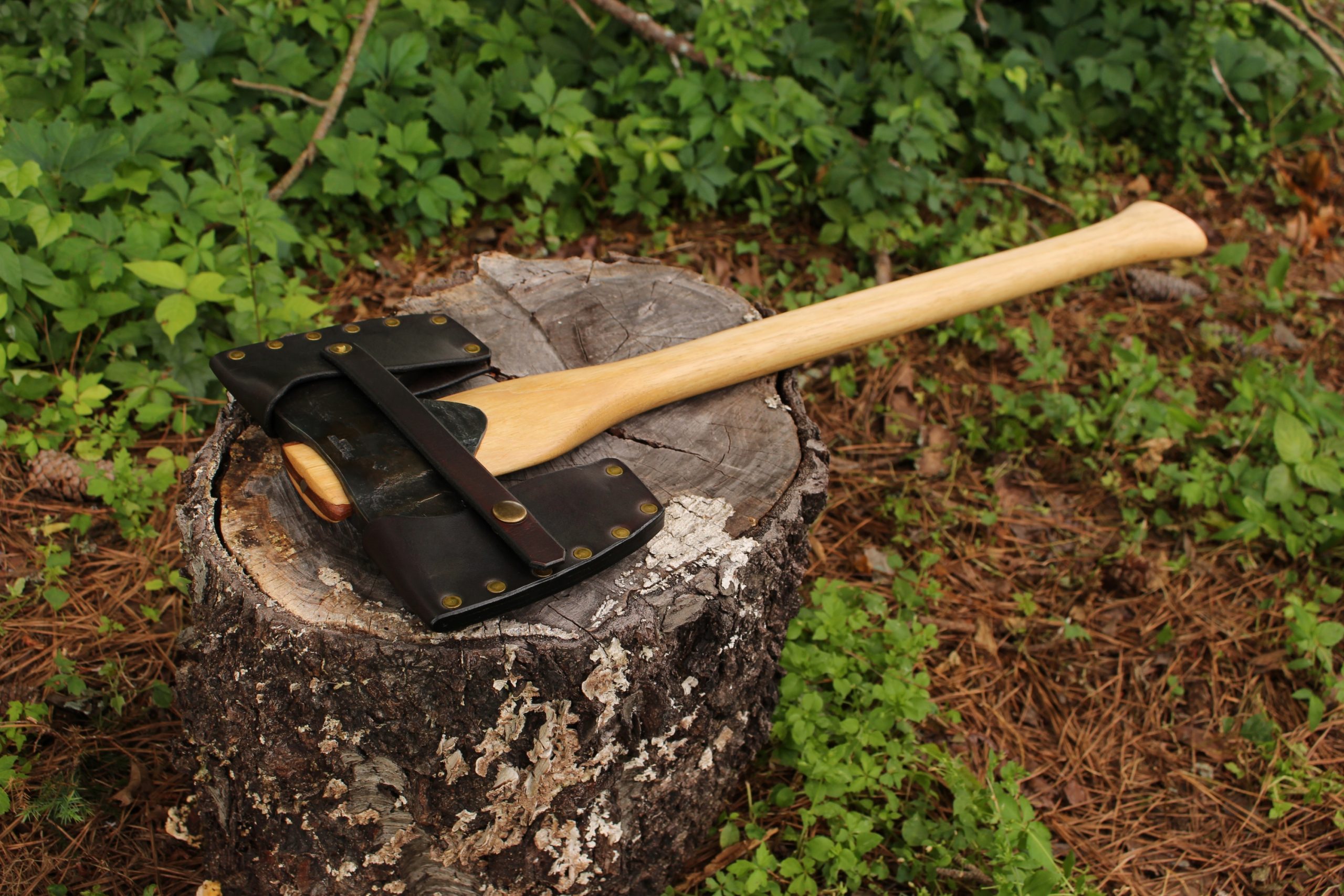 handmade, usa made, usa made axe, hatchet, chopping, wood chopping, outdoor, outdoorsman, survival, backwoodsman, hickory, axe made in america, axes made in the usa, ike bullington, wolf valley forge, valley forge, pack axe, back packing, camping, trail axe, hunting axe, trappers axe, camp axe, bush axe, belt axe, pack axe, leather shoulder rig, chopping axe, leather axe carrier, shoulder sling for axe, carpenter's axe, Wolf Valley Forge, Wolf Valley Forge axe release, Axe Wax, haversack, go back, man purse, man bag, canvas bag, reenactor, reenacting, Trekker Axe