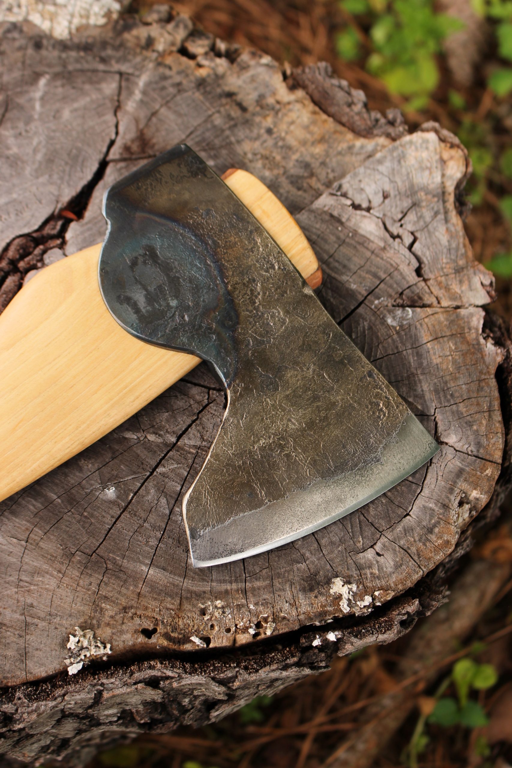 handmade, usa made, usa made axe, hatchet, chopping, wood chopping, outdoor, outdoorsman, survival, backwoodsman, hickory, axe made in america, axes made in the usa, ike bullington, wolf valley forge, valley forge, pack axe, back packing, camping, trail axe, hunting axe, trappers axe, camp axe, bush axe, belt axe, pack axe, leather shoulder rig, chopping axe, leather axe carrier, shoulder sling for axe, carpenter's axe, Wolf Valley Forge, Wolf Valley Forge axe release, Axe Wax, haversack, go back, man purse, man bag, canvas bag, reenactor, reenacting, Trekker Axe