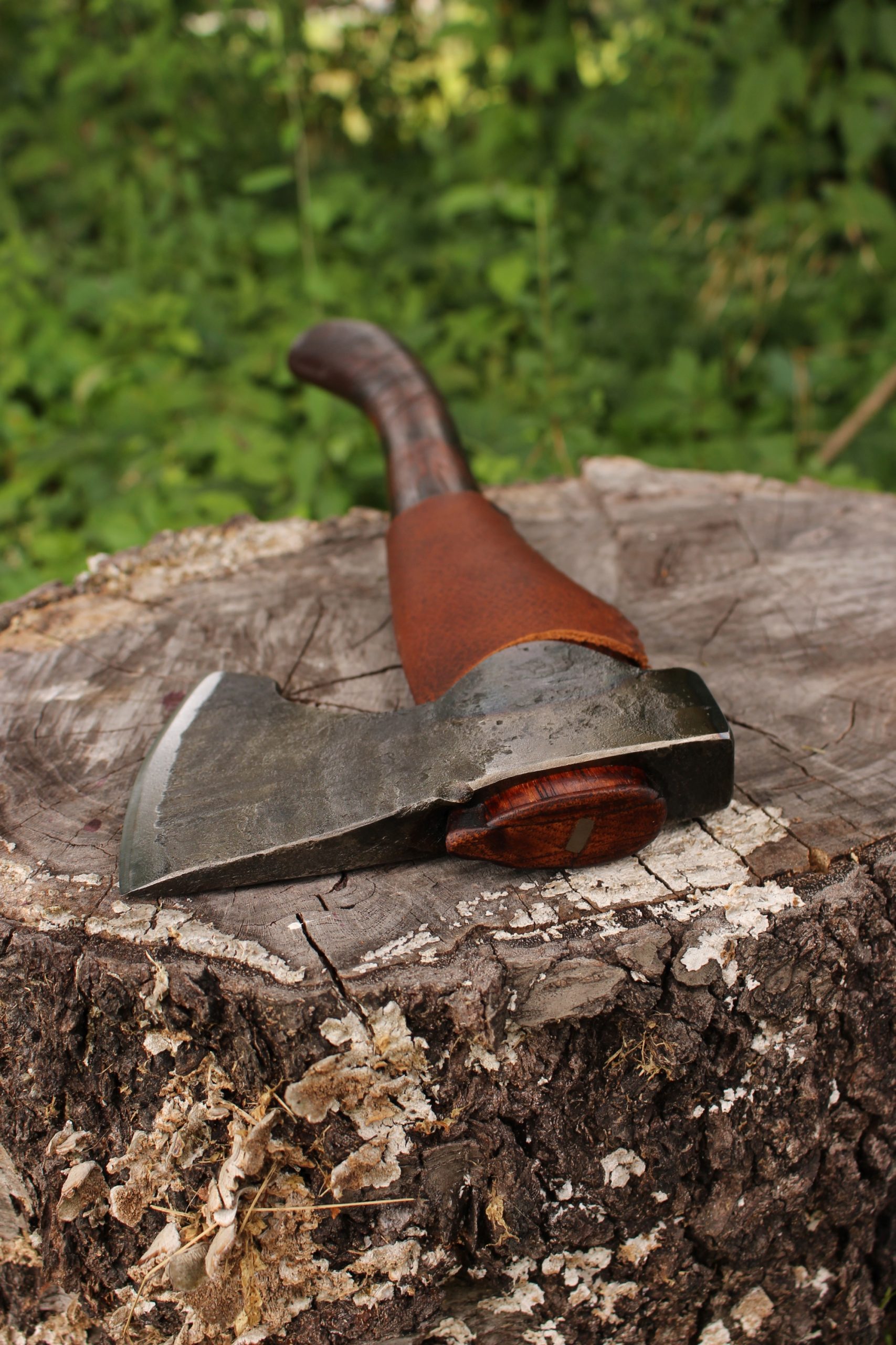 handmade, usa made, usa made axe, hatchet, chopping, wood chopping, outdoor, outdoorsman, survival, backwoodsman, hickory, axe made in america, axes made in the usa, ike bullington, wolf valley forge, valley forge, pack axe, back packing, camping, trail axe, hunting axe, trappers axe, camp axe, bush axe, belt axe, pack axe, leather shoulder rig, chopping axe, leather axe carrier, shoulder sling for axe, carpenter's axe, Wolf Valley Forge, Wolf Valley Forge axe release, Axe Wax, haversack, go back, man purse, man bag, canvas bag, reenactor, reenacting, The Trekker