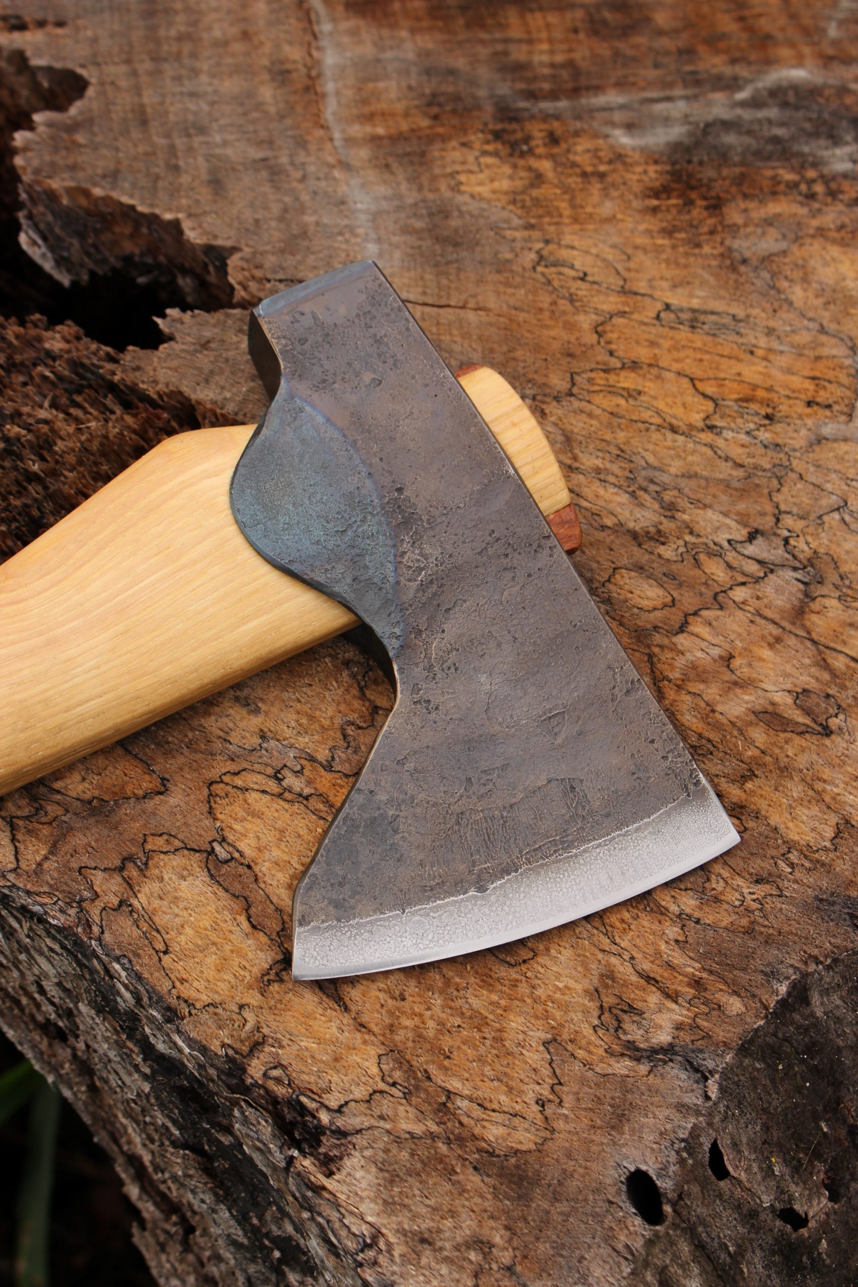 handmade, usa made, usa made axe, hatchet, chopping, wood chopping, outdoor, outdoorsman, survival, backwoodsman, hickory, axe made in america, axes made in the usa, ike bullington, wolf valley forge, valley forge, pack axe, back packing, camping, trail axe, hunting axe, trappers axe, camp axe, bush axe, belt axe, pack axe, leather shoulder rig, chopping axe, leather axe carrier, shoulder sling for axe, carpenter's axe, Wolf Valley Forge, Wolf Valley Forge axe release, Axe Wax, haversack, go back, man purse, man bag, canvas bag, reenactor, reenacting, The Trekker