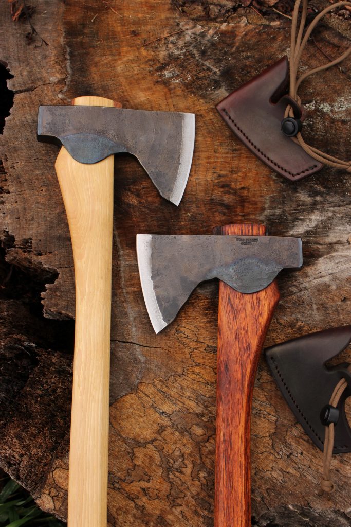 handmade, usa made, usa made axe, hatchet, chopping, wood chopping, outdoor, outdoorsman, survival, backwoodsman, hickory, axe made in america, axes made in the usa, ike bullington, wolf valley forge, valley forge, pack axe, back packing, camping, trail axe, hunting axe, trappers axe, camp axe, bush axe, belt axe, pack axe, leather shoulder rig, chopping axe, leather axe carrier, shoulder sling for axe, carpenter's axe, Wolf Valley Forge, Wolf Valley Forge axe release, Axe Wax, haversack, go back, man purse, man bag, canvas bag, reenactor, reenacting, The Trekker