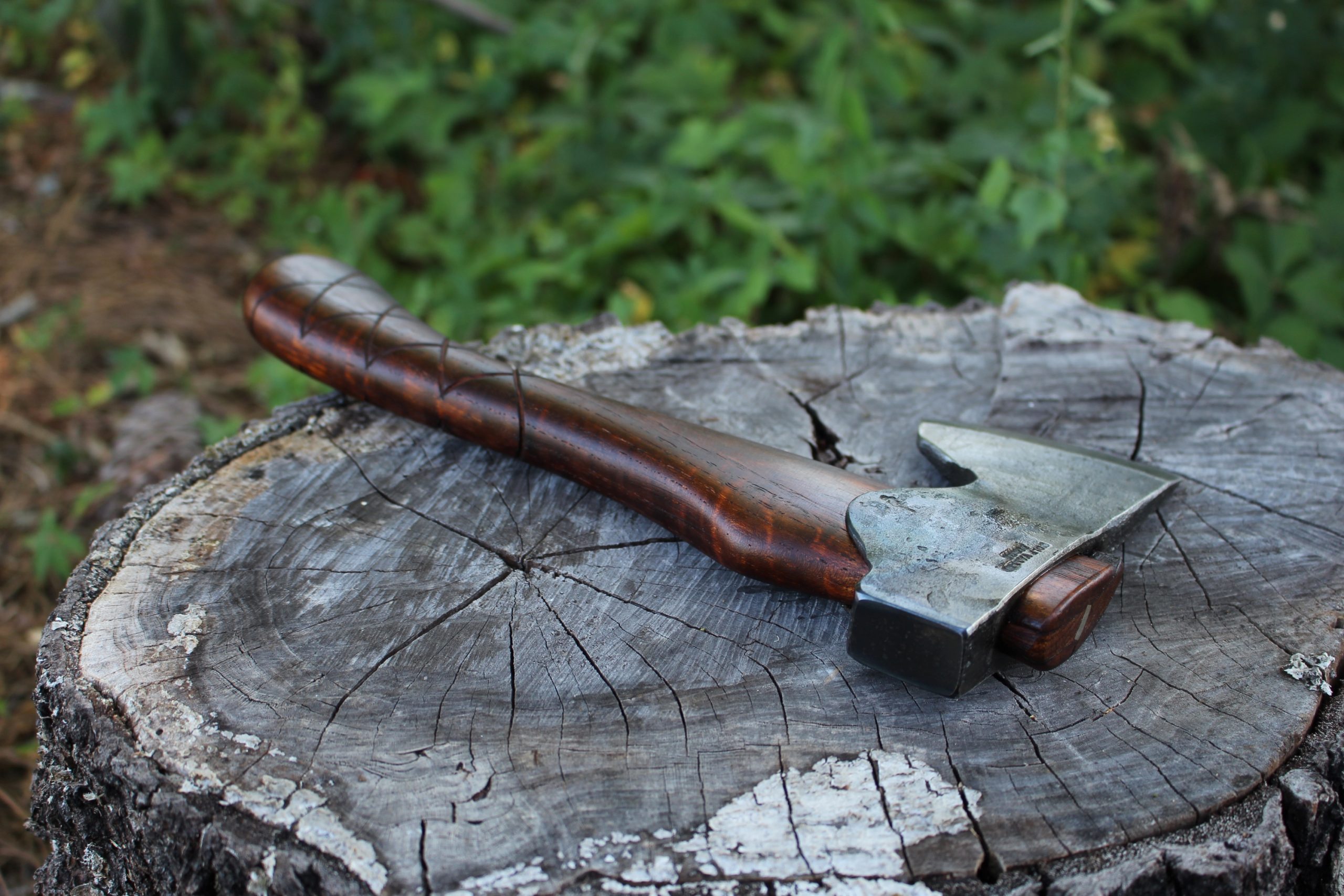 handmade, usa made, usa made axe, hatchet, chopping, wood chopping, outdoor, outdoorsman, survival, backwoodsman, hickory, axe made in america, axes made in the usa, ike bullington, wolf valley forge, valley forge, pack axe, back packing, camping, trail axe, hunting axe, trappers axe, camp axe, bush axe, belt axe, pack axe, leather shoulder rig, chopping axe, leather axe carrier, shoulder sling for axe, carpenter's axe, Wolf Valley Forge, Wolf Valley Forge axe release, Axe Wax, haversack, go back, man purse, man bag, canvas bag, reenactor, reenacting, The Trekker