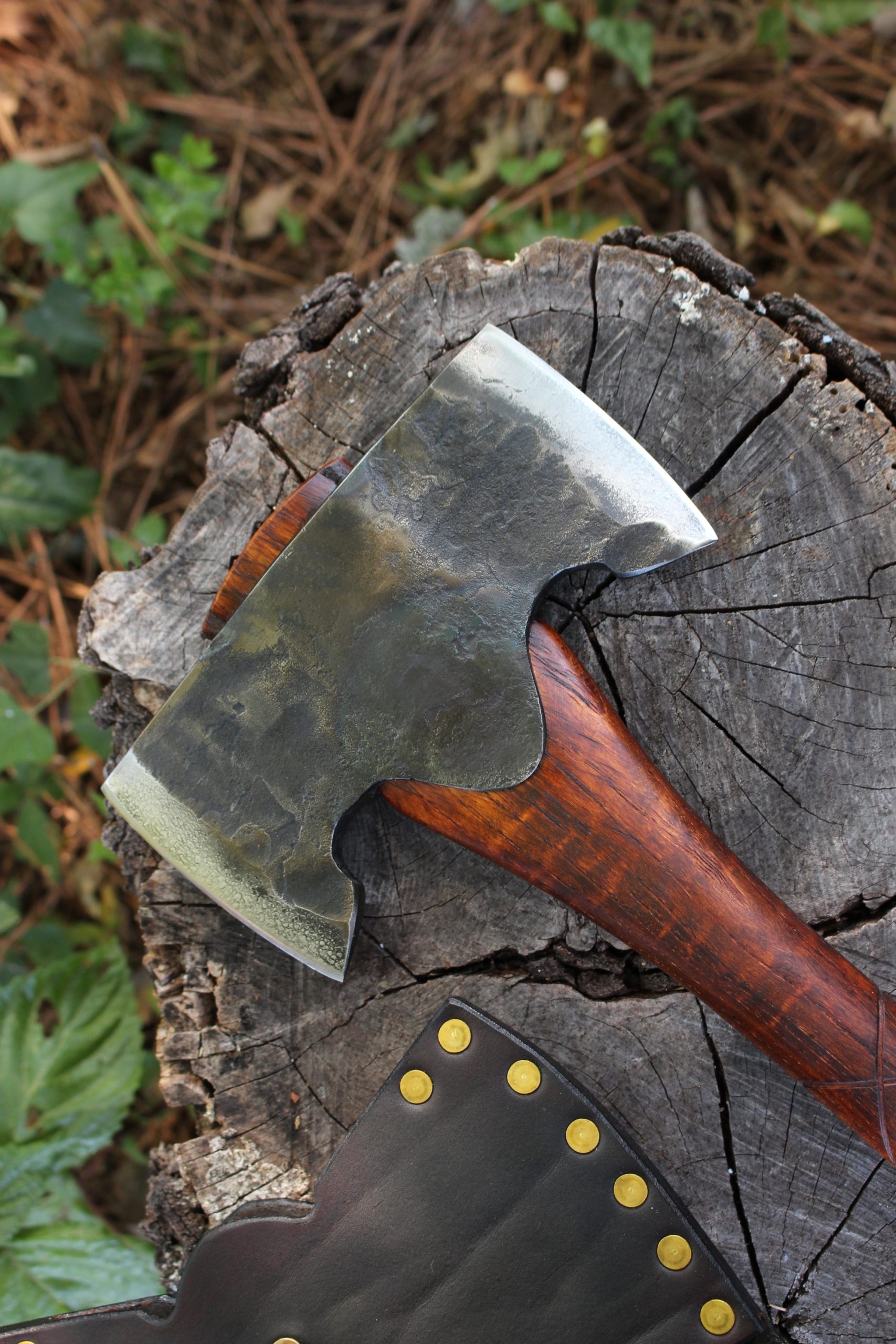 handmade, usa made, usa made axe, hatchet, chopping, wood chopping, outdoor, outdoorsman, survival, backwoodsman, hickory, axe made in america, axes made in the usa, ike bullington, wolf valley forge, valley forge, pack axe, back packing, camping, trail axe, hunting axe, trappers axe, camp axe, bush axe, belt axe, pack axe, leather shoulder rig, chopping axe, leather axe carrier, shoulder sling for axe, carpenter's axe, Wolf Valley Forge, Wolf Valley Forge axe release, Axe Wax, haversack, go back, man purse, man bag, canvas bag, reenactor, reenacting, The Trekker