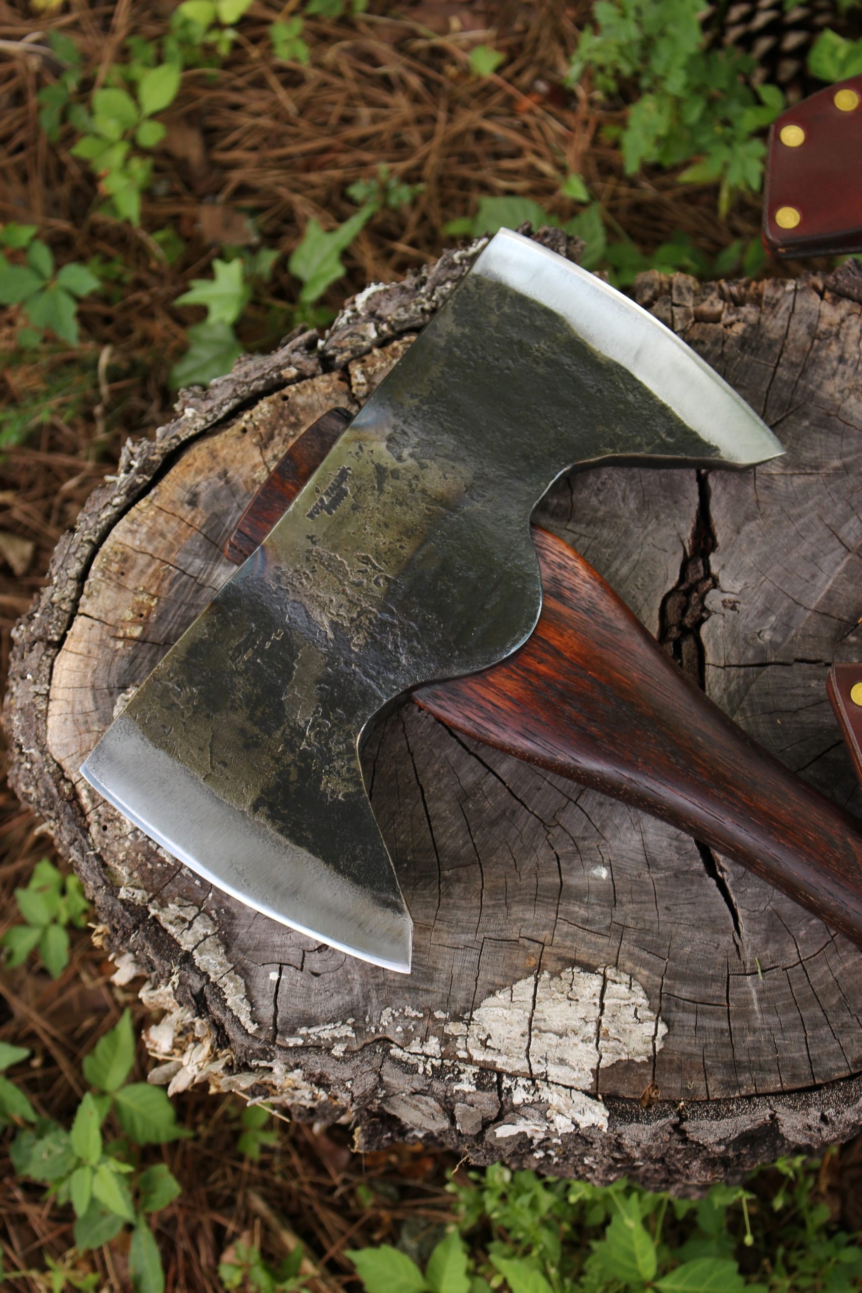 handmade, usa made, usa made axe, hatchet, chopping, wood chopping, outdoor, outdoorsman, survival, backwoodsman, hickory, axe made in america, axes made in the usa, ike bullington, wolf valley forge, valley forge, pack axe, back packing, camping, trail axe, hunting axe, trappers axe, camp axe, bush axe, belt axe, pack axe, leather shoulder rig, chopping axe, leather axe carrier, shoulder sling for axe, carpenter's axe, Wolf Valley Forge, Wolf Valley Forge axe release, Axe Wax, haversack, go back, man purse, man bag, canvas bag, reenactor, reenacting, The Trekker