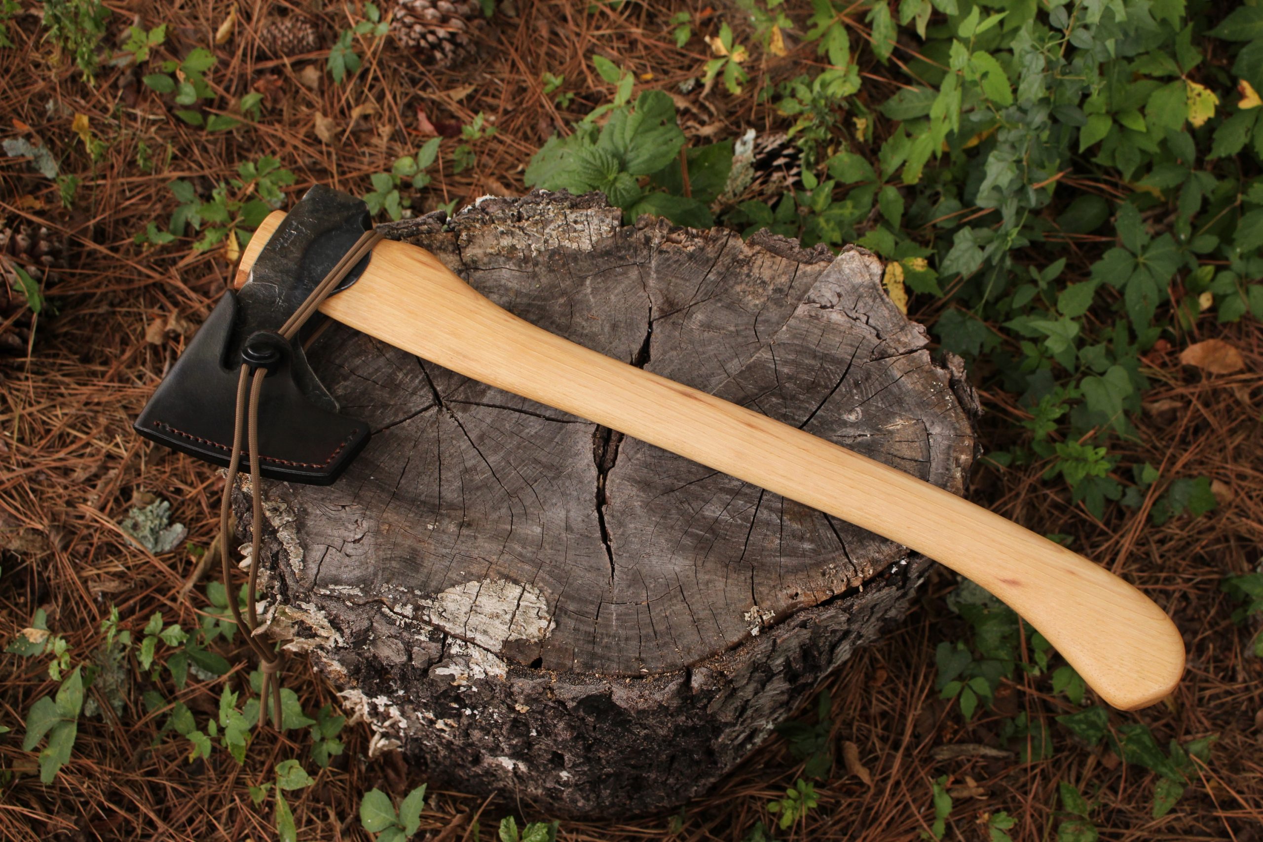 handmade, usa made, usa made axe, hatchet, chopping, wood chopping, outdoor, outdoorsman, survival, backwoodsman, hickory, axe made in america, axes made in the usa, ike bullington, wolf valley forge, valley forge, pack axe, back packing, camping, trail axe, hunting axe, trappers axe, camp axe, bush axe, belt axe, pack axe, leather shoulder rig, chopping axe, leather axe carrier, shoulder sling for axe, carpenter's axe, Wolf Valley Forge, Wolf Valley Forge axe release, Axe Wax, haversack, go back, man purse, man bag, canvas bag, reenactor, reenacting, Trekker Axe, Axe Life