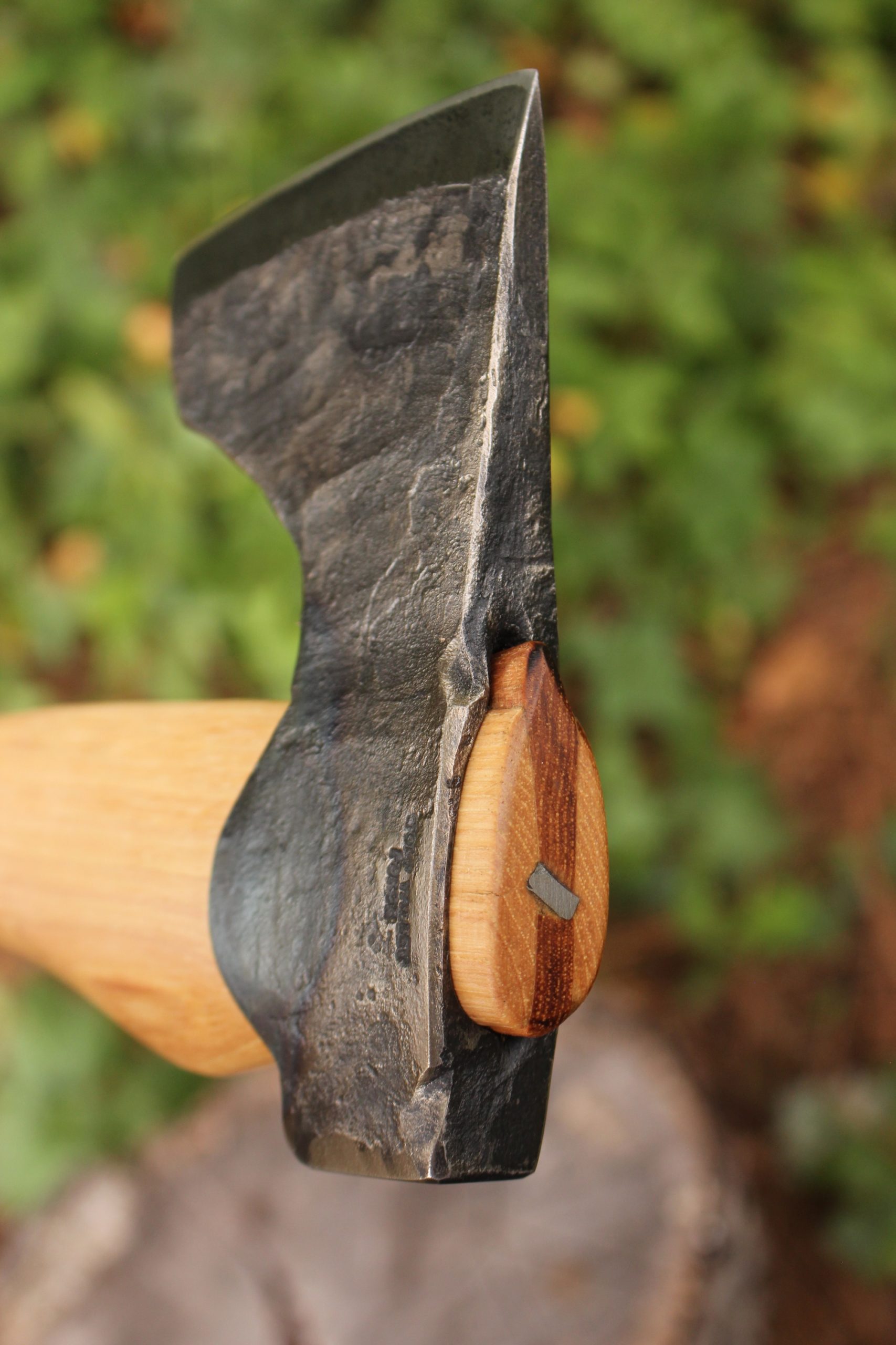 handmade, usa made, usa made axe, hatchet, chopping, wood chopping, outdoor, outdoorsman, survival, backwoodsman, hickory, axe made in amera, axes made in the usa, ike bullington, wolf valley forge, valley forge, pack axe, back packing, camping, trail axe, hunting axe, trappers axe, camp axe, bush axe, belt axe, pack axe, leather shoulder rig, chopping axe, leather axe carrier, shoulder sling for axe, Carpenter's Axe, New Wolf Valley Forge Axe Release, WVF