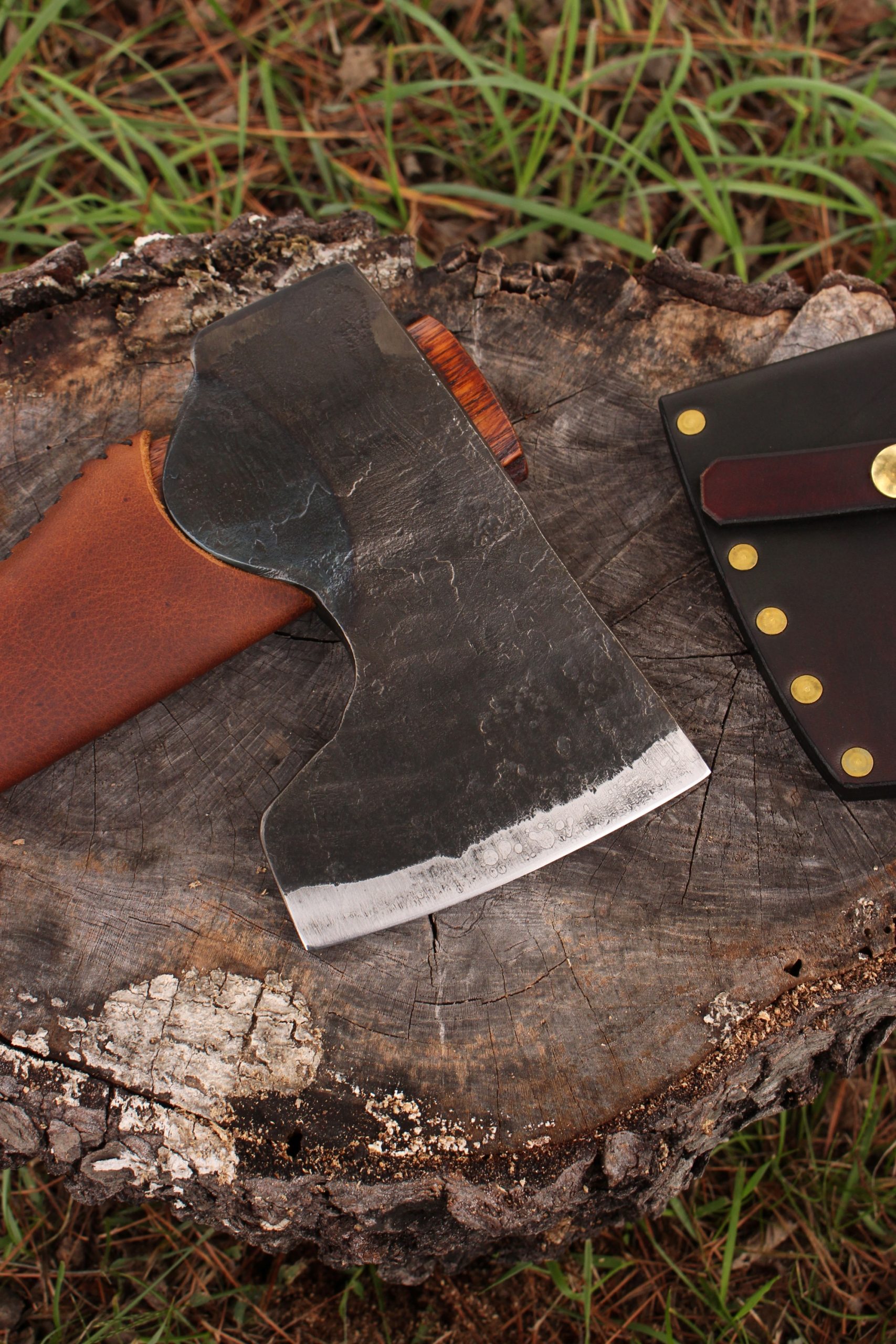 handmade, usa made, usa made axe, hatchet, chopping, wood chopping, outdoor, outdoorsman, survival, backwoodsman, hickory, axe made in america, axes made in the usa, ike bullington, wolf valley forge, valley forge, pack axe, back packing, camping, trail axe, hunting axe, trappers axe, camp axe, bush axe, belt axe, pack axe, leather shoulder rig, chopping axe, leather axe carrier, shoulder sling for axe, carpenter's axe, Wolf Valley Forge, Wolf Valley Forge axe release, Axe Wax, haversack, go back, man purse, man bag, canvas bag, reenactor, reenacting, Trekker Axe, Axe Life