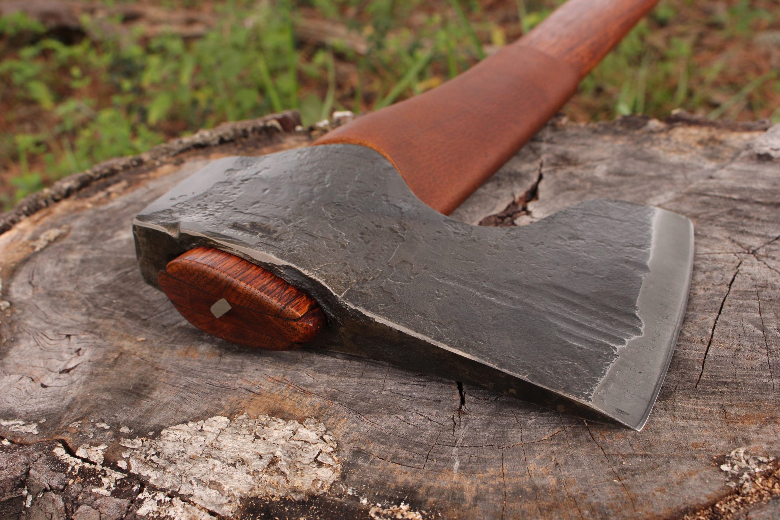 handmade, usa made, usa made axe, hatchet, chopping, wood chopping, outdoor, outdoorsman, survival, backwoodsman, hickory, axe made in america, axes made in the usa, ike bullington, wolf valley forge, valley forge, pack axe, back packing, camping, trail axe, hunting axe, trappers axe, camp axe, bush axe, belt axe, pack axe, leather shoulder rig, chopping axe, leather axe carrier, shoulder sling for axe, carpenter's axe, Wolf Valley Forge, Wolf Valley Forge axe release, Axe Wax, haversack, go back, man purse, man bag, canvas bag, reenactor, reenacting, Trekker Axe, Axe Life