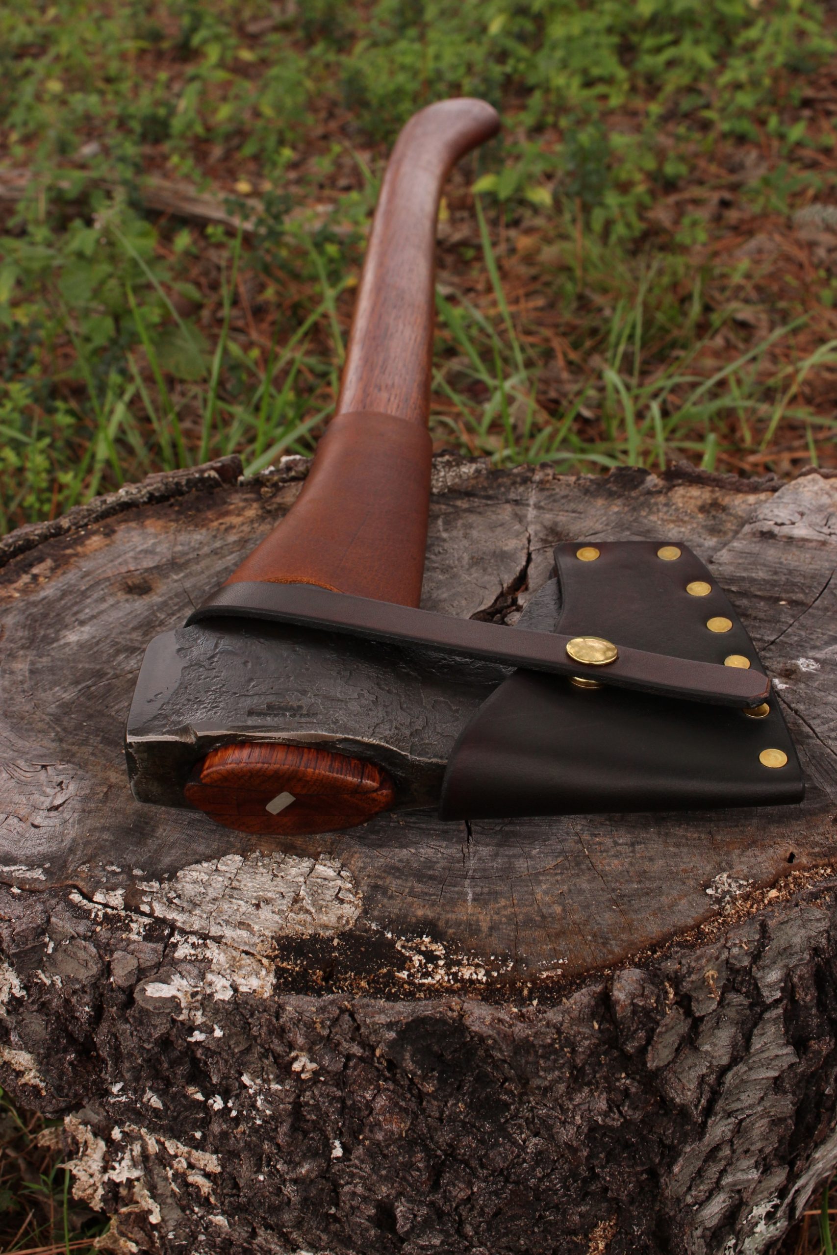 handmade, usa made, usa made axe, hatchet, chopping, wood chopping, outdoor, outdoorsman, survival, backwoodsman, hickory, axe made in america, axes made in the usa, ike bullington, wolf valley forge, valley forge, pack axe, back packing, camping, trail axe, hunting axe, trappers axe, camp axe, bush axe, belt axe, pack axe, leather shoulder rig, chopping axe, leather axe carrier, shoulder sling for axe, carpenter's axe, Wolf Valley Forge, Wolf Valley Forge axe release, Axe Wax, haversack, go back, man purse, man bag, canvas bag, reenactor, reenacting, Trekker Axe, Axe Life