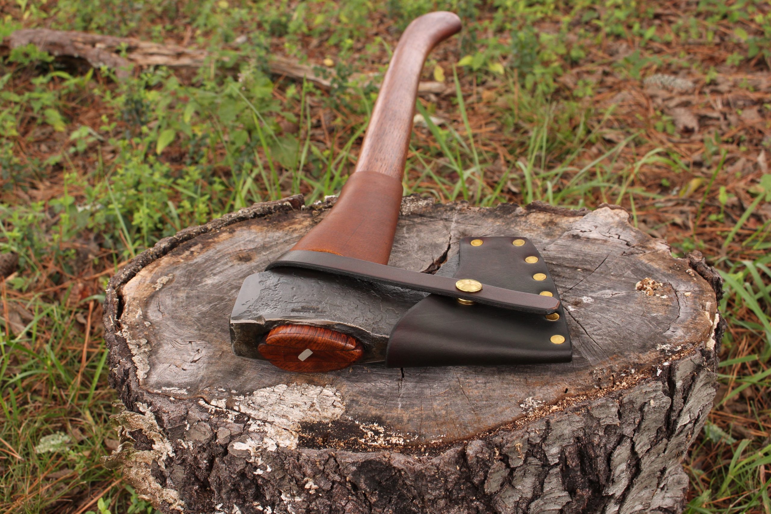 handmade, usa made, usa made axe, hatchet, chopping, wood chopping, outdoor, outdoorsman, survival, backwoodsman, hickory, axe made in america, axes made in the usa, ike bullington, wolf valley forge, valley forge, pack axe, back packing, camping, trail axe, hunting axe, trappers axe, camp axe, bush axe, belt axe, pack axe, leather shoulder rig, chopping axe, leather axe carrier, shoulder sling for axe, carpenter's axe, Wolf Valley Forge, Wolf Valley Forge axe release, Axe Wax, haversack, go back, man purse, man bag, canvas bag, reenactor, reenacting, Trekker Axe, Axe Life