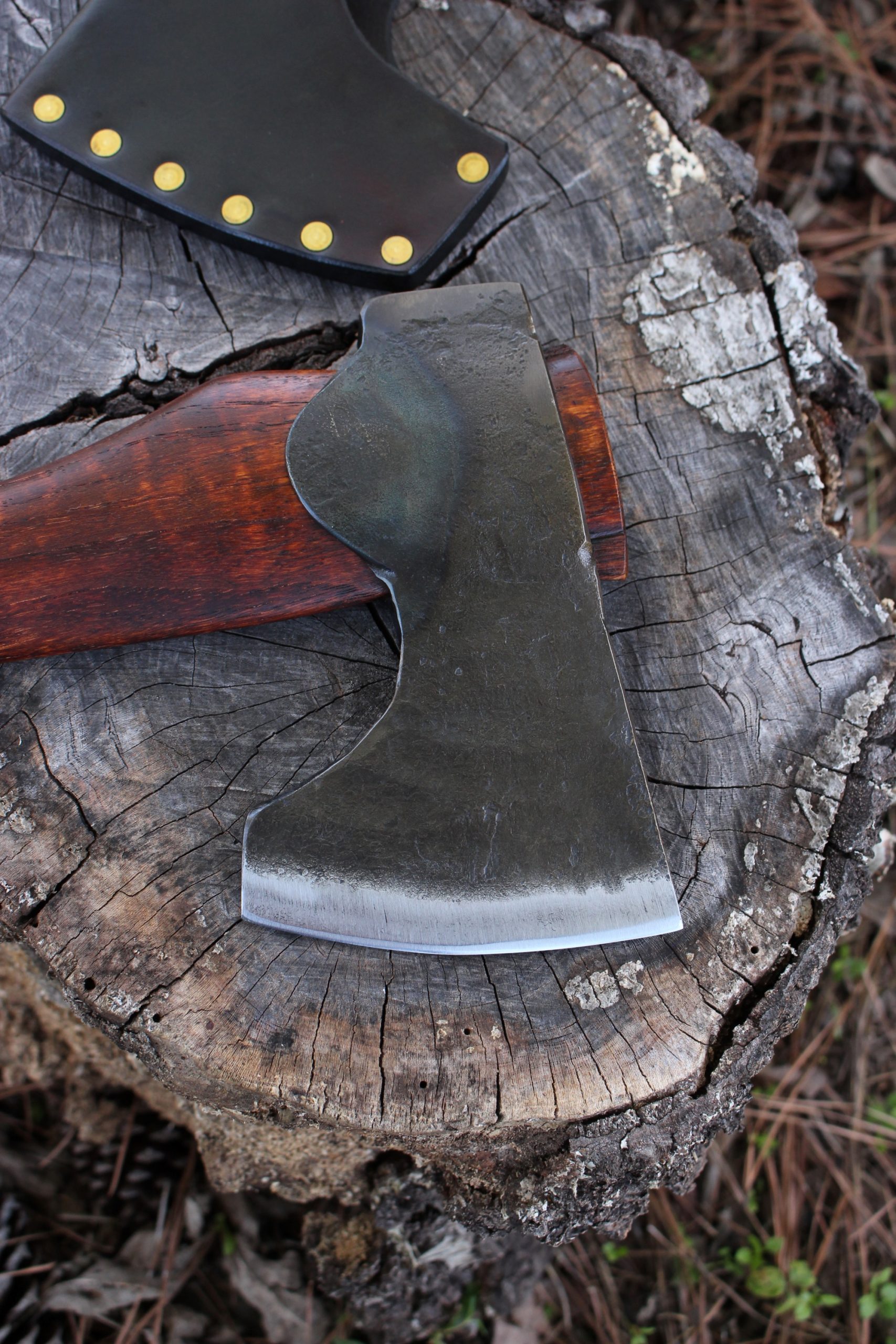 handmade, usa made, usa made axe, hatchet, chopping, wood chopping, outdoor, outdoorsman, survival, backwoodsman, hickory, axe made in america, axes made in the usa, ike bullington, wolf valley forge, valley forge, pack axe, back packing, camping, trail axe, hunting axe, trappers axe, camp axe, bush axe, belt axe, pack axe, leather shoulder rig, chopping axe, leather axe carrier, shoulder sling for axe, carpenter's axe, Wolf Valley Forge, Wolf Valley Forge axe release, Axe Wax, haversack, go back, man purse, man bag, canvas bag, reenactor, reenacting, Trekker Axe