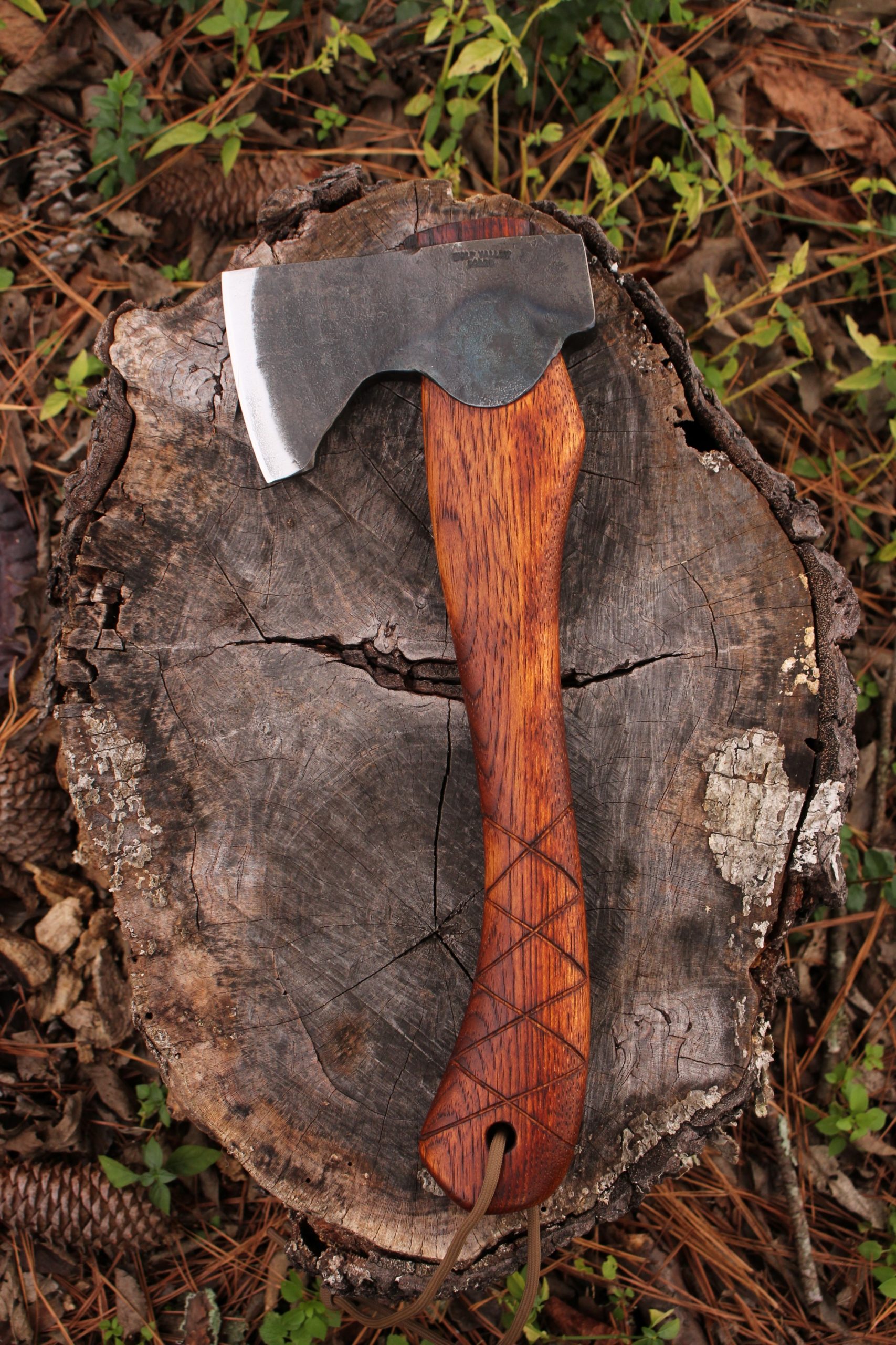 handmade, usa made, usa made axe, hatchet, chopping, wood chopping, outdoor, outdoorsman, survival, backwoodsman, hickory, axe made in america, axes made in the usa, ike bullington, wolf valley forge, valley forge, pack axe, back packing, camping, trail axe, hunting axe, trappers axe, camp axe, bush axe, belt axe, pack axe, leather shoulder rig, chopping axe, leather axe carrier, shoulder sling for axe, carpenter's axe, Wolf Valley Forge, Wolf Valley Forge axe release, Axe Wax, haversack, go back, man purse, man bag, canvas bag, reenactor, reenacting, Trekker Axe, Axe Life