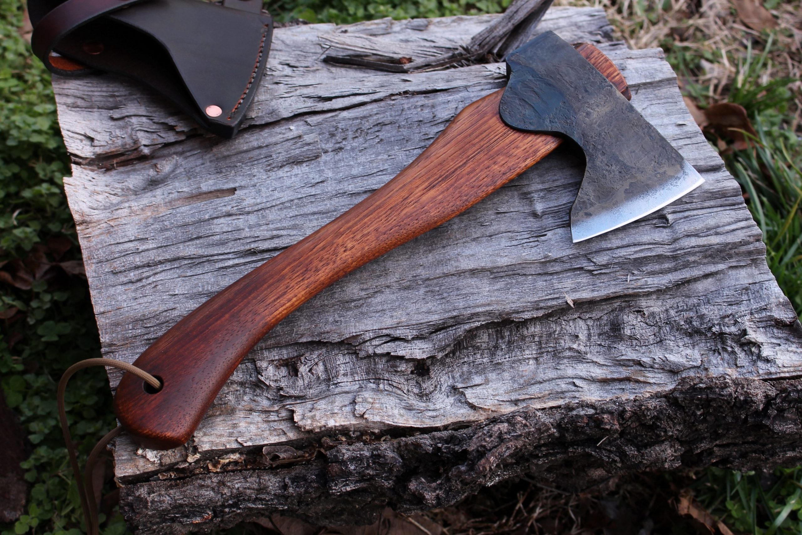 handmade, usa made, usa made axe, hatchet, chopping, wood chopping, outdoor, outdoorsman, survival, backwoodsman, hickory, axe made in america, axes made in the usa, ike bullington, wolf valley forge, valley forge, pack axe, back packing, camping, trail axe, hunting axe, trappers axe, camp axe, bush axe, belt axe, pack axe, leather shoulder rig, chopping axe, leather axe carrier, shoulder sling for axe, carpenter's axe, Wolf Valley Forge, Wolf Valley Forge axe release, Axe Wax, haversack, go back, man purse, man bag, canvas bag, reenactor, reenacting, Trekker Axe